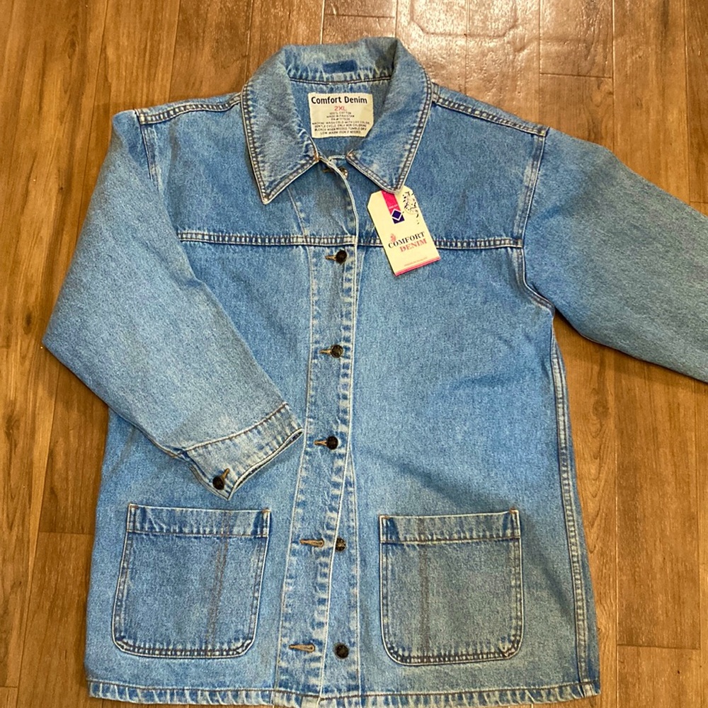 Plus Size Denim Jacket
